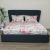 Marble Brick Stripe S/2 King Fitted Sheet Sets Grey