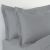 Danube Choice Oxford Pillowcase Pair Set Of 2 - 50X75+15Cm+5Cm Flange Grey