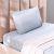 Danube Essentials Fitted Sheet Set Fitted-120X200+25Cm Pillowcase- 50X75+15Cm+5Cm Flange Grey