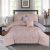 Plush 6-Piece King Comforter Set Orange