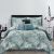 Arianna 7-Piece Super King Comforter Set-260x240 cm - Blue