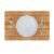 Glamour Forsted Pet Printed Placemat Natural CC-F-30028