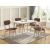 Cardinal 1+4 Dining Set-White / White Wash /
  Chocolate