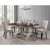 Jennifer 1+6 Dining Set - A'mica Walnut / Frost White