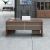 Leanard 160x80 Office Table - White / Walnut