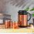 Ss22 Celina 3Pc Coffee/Tea Set Kettle-1000Ml,Mugs-2X300Ml Copper