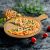 Ss22 Loretta Bamboo Pizza Plate Small Beige 35X25X1.4Cm Bk211035