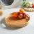 Ss22 Loretta Bamboo Round Serving Tray Beige 40X40X5Cm Bk211043