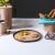Annual Ring Bamboo Fiber Plate - Medium - 17064