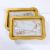 White Oak Waved Serving Tray 2 Pcs Set 362 X 245 Cms - Max5-118-010C