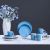 Ocean Blue 16Pcs Stoneware Dinner Set 005