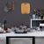 Royal Light Grey 7 Pcs Granite Cookware Set