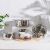 Ss22 Celina 9 Pc Encapsulated Bottom Cookware Set-1Pc Frypan 24X6.3Cm,4Pcs Casserole With Lid 16X9.0Cm,20X11.5Cm,24X7.5Cm,24X12.7Cm Silver