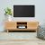 Hermano Tv Stand - Natural Wood