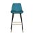Kween Bar Stool-Teal / Black