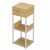 Natural Ringgo 3 Layer Big Display Stand-Natural