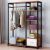 Citta Free Standing Wide Clothes Rack - White / Black