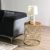 Lorcan End Table-Veneer / Golden