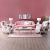 Linda 3+1+1 Fabric Sofa Set - Floral