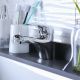 Milano Queen Wash Basin Mixer With Popup Waste