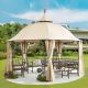 Luxury Gazebo - Beige