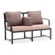 Carol 1 Seater Balcony Bench - Violet