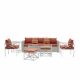 Rosalinda Sofa Set With Ottoman