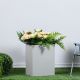 Square Flower Pot - Cream - Kd4232N