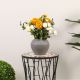 Round Flower Pot - Grey