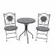 Glazy Marble Balcony Set 2+1