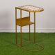 Metal Table 46X30.5X66Cm