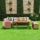 Luca 6Pcs Rattan Sofa Set