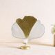 Aw21 Aliena Leaf Decorative Votive Holder Gold 11X35X34Cm 1362