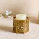 Aw21 Aliena Votive Holder Gold 10X10X8.5Cm 1373