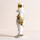 Ss22 Remy Candle Holder Gold,Marble 11.7X11.7X30.5Xcm Ds33474-12-S-205407