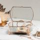 Caroline Cylindrical Jewellery Box- Silver