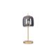 Jonathan Metal Table Lamp With Smoky Glass Shade