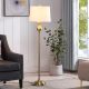 Jonathan Metal Floor Lamp Antique Brass -Fl21323