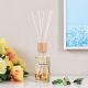 Clive 200Ml Fragrance Diffuser Wood Lid Rattan Sticks Ocean Breeze 8.5X8.5X28.6Cm W9002