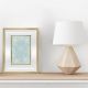Ss21 Petite Mirror On Photo Frame 5X7Inch Gold 392
