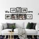 Ss22 Petite 10Pc Photo Frame Set 2Pcs 11X14Inch,4Pcs 8X10Inch,1Pc 7.5X10Inch,3 Pcs Word 275