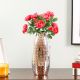 Maxime Bullet Shaped Vase- Silver