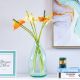 Kiyan Glaze Handblown Glass Vase-Aqua D19Xh33 P27084-979