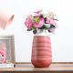 Ss22 Cellena Stripe Vase White,Pink 12X12X23.5Cm Cv11351-9-Cj-190751