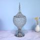 Ss22 Aleeza Trinket Jar Chrome 15X15X40Cm 6168B