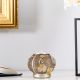 Ariana T Light Holder Brown