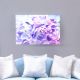 Aw21 Lorena Purple Blue Flowers Canvas 60X90X2Cm M1008-21006