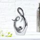 Ss22 Lori Abstract Décor Silver 19X8.2X32.3Cm Xy-62160Bs