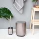Ss22 Falcon 5L Dustbin Set Silver Dustbin:17.1 X 17.2 X 25.5 Hcm Toilet Brush Holder : 9X9X12/36 Hcm Pb20031-2,Pb20032-2