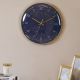 Stolpa Step Movement Wall Clock- Blue